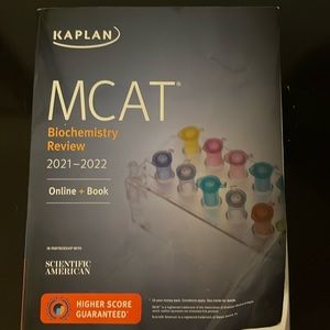 Kaplan Biochem MCAT book
